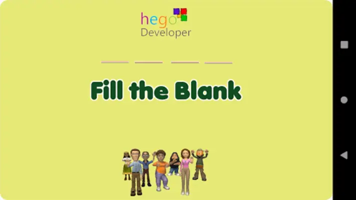 Fill the blanks for Kids. android App screenshot 5